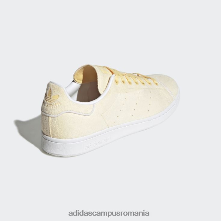 adidas campus romania pantofi stan smith galben elegant bărbați galben/alb J266N2655