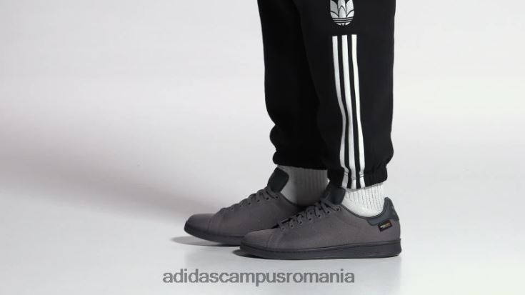 adidas campus romania pantofi stan smith gri fashion bărbați gri/trace gri/negru J266N24816