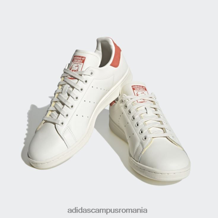 adidas campus romania pantofi stan smith roșii fierbinți bărbați alb roșu J266N24165