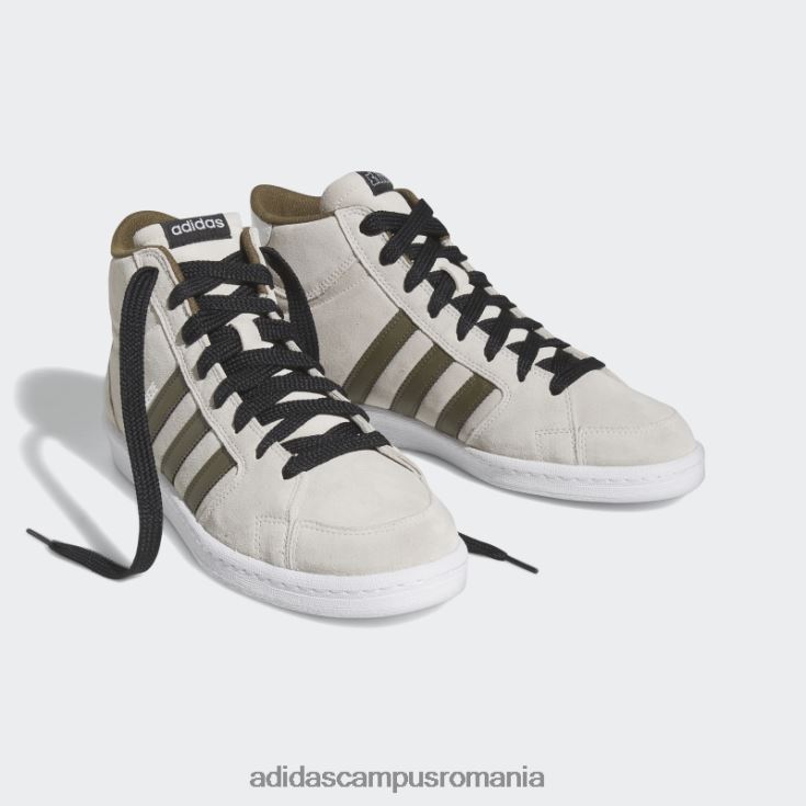 adidas campus romania pantofi superskate stranut albi bărbați alb/urme de măsline/negru J266N25960