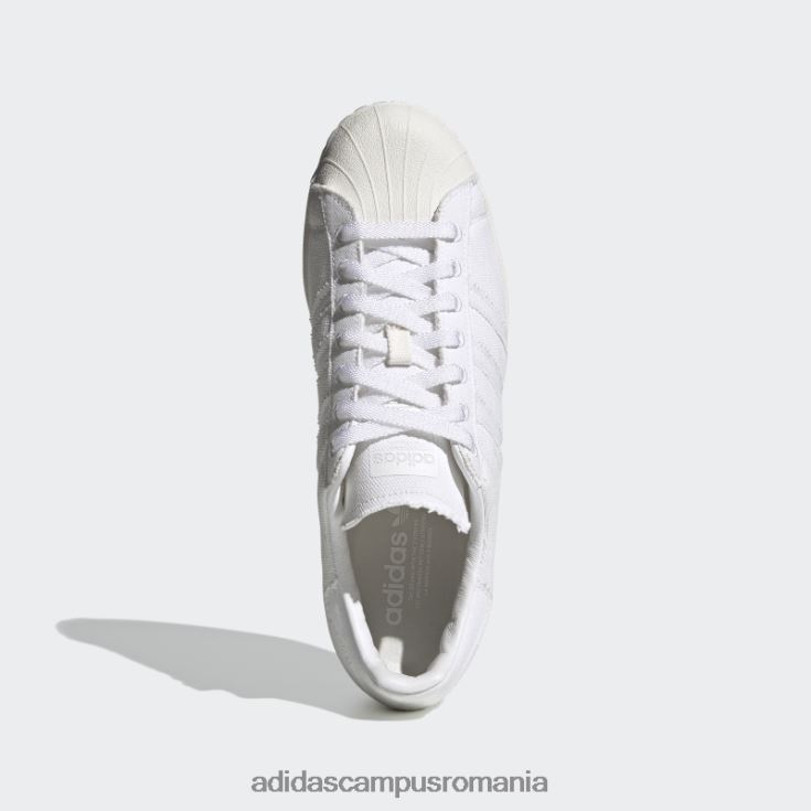 adidas campus romania pantofi superstar albi bărbați alb J266N2622