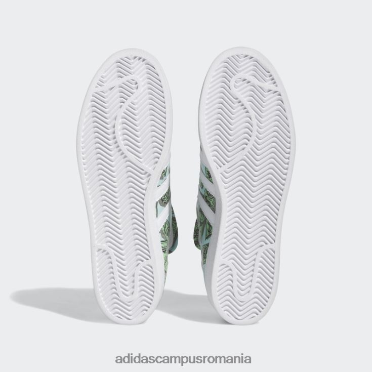 adidas campus romania pantofi superstar cu imprimeu bani jeremy scott albi bărbați alb/auriu metalic J266N23905