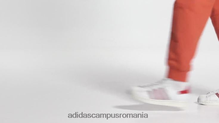 adidas campus romania pantofi superstar de lut bărbați alb/rosu/argila J266N23891