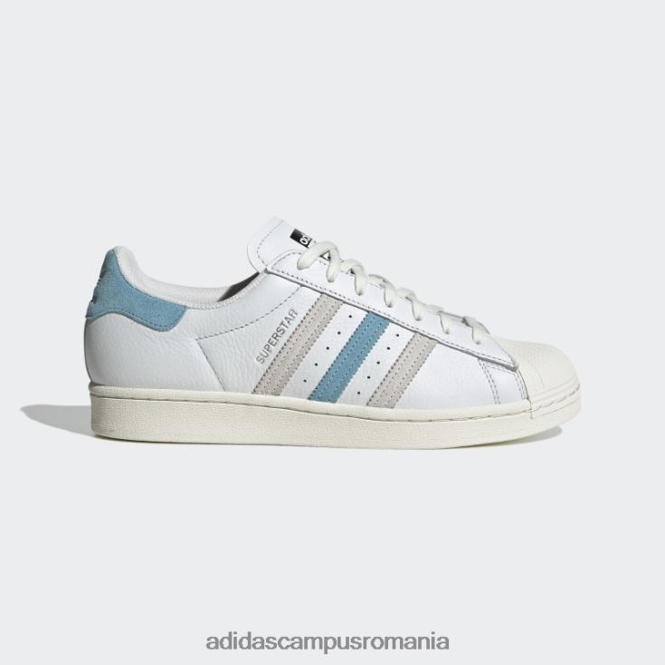 adidas campus romania pantofi superstar gri bărbați alb/albastru/gri J266N23896