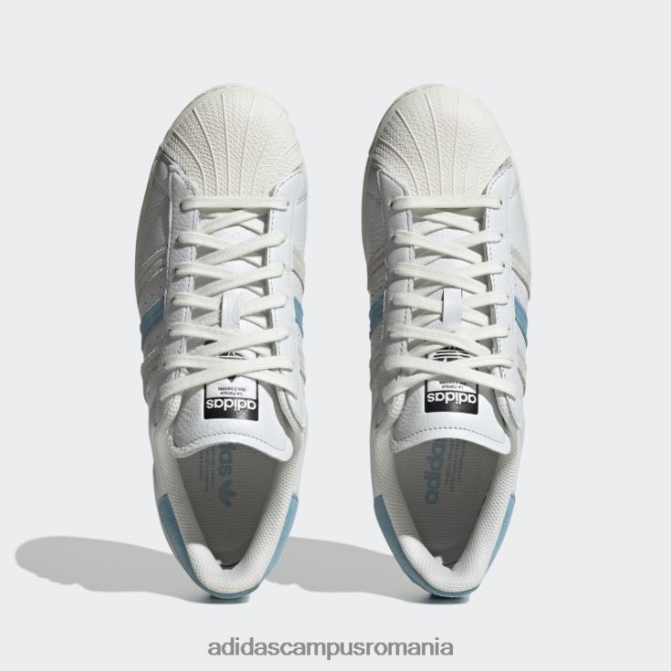 adidas campus romania pantofi superstar gri bărbați alb/albastru/gri J266N23896