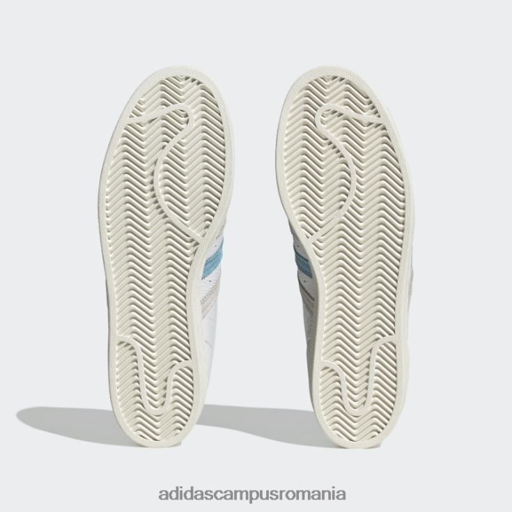 adidas campus romania pantofi superstar gri bărbați alb/albastru/gri J266N23896