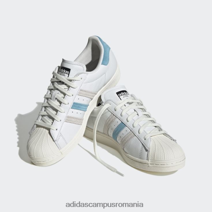 adidas campus romania pantofi superstar gri bărbați alb/albastru/gri J266N23896