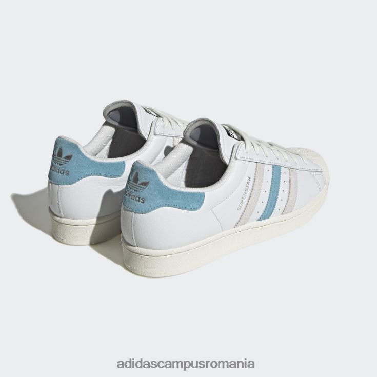 adidas campus romania pantofi superstar gri bărbați alb/albastru/gri J266N23896