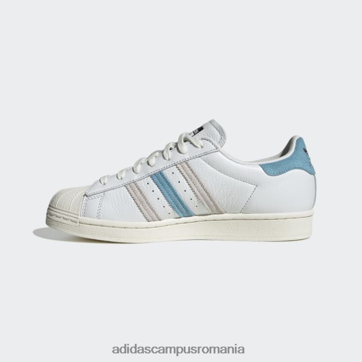adidas campus romania pantofi superstar gri bărbați alb/albastru/gri J266N23896