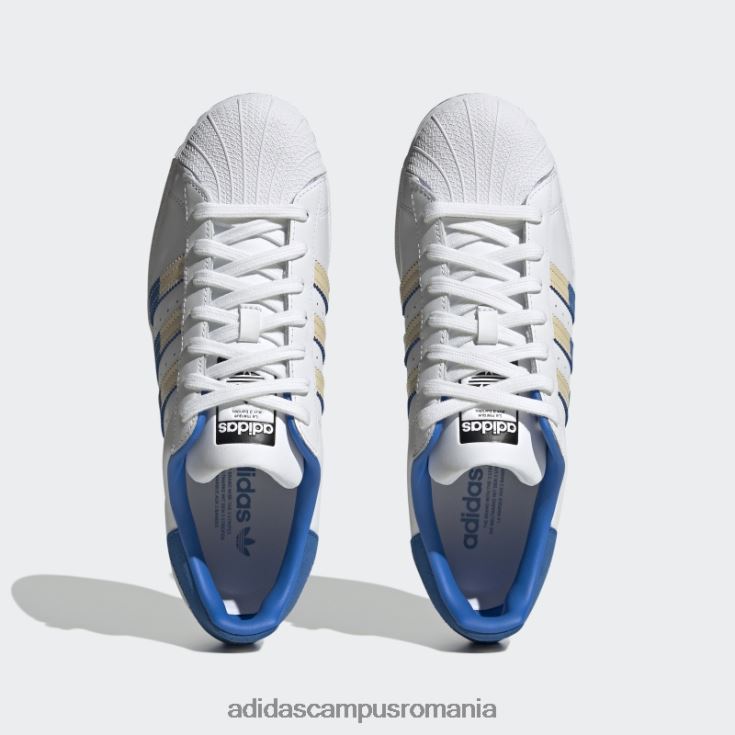 adidas campus romania pantofi superstar nisip bărbați alb/nisip/regal J266N24130