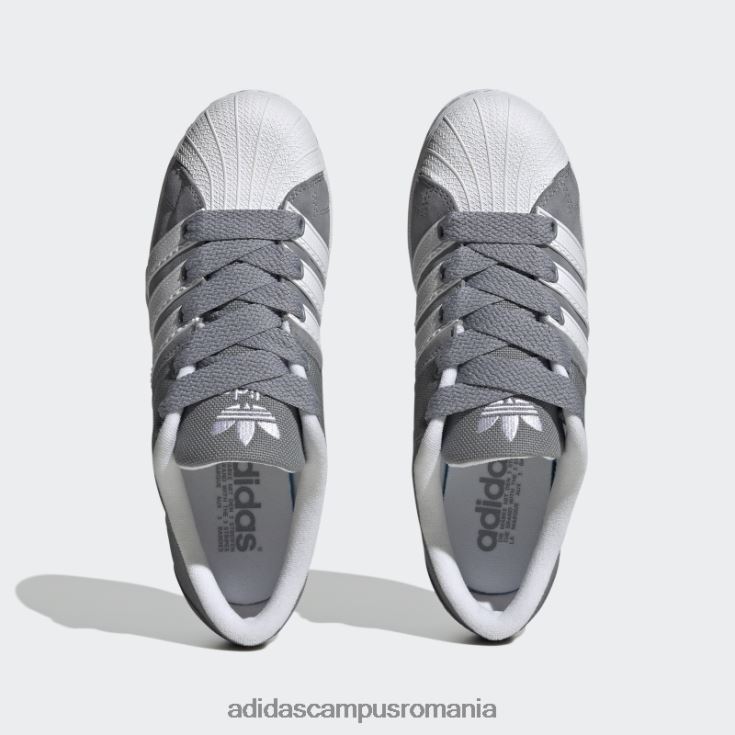 adidas campus romania pantofi superstar supermodificat gri adidas bărbați gri/alb J266N2162