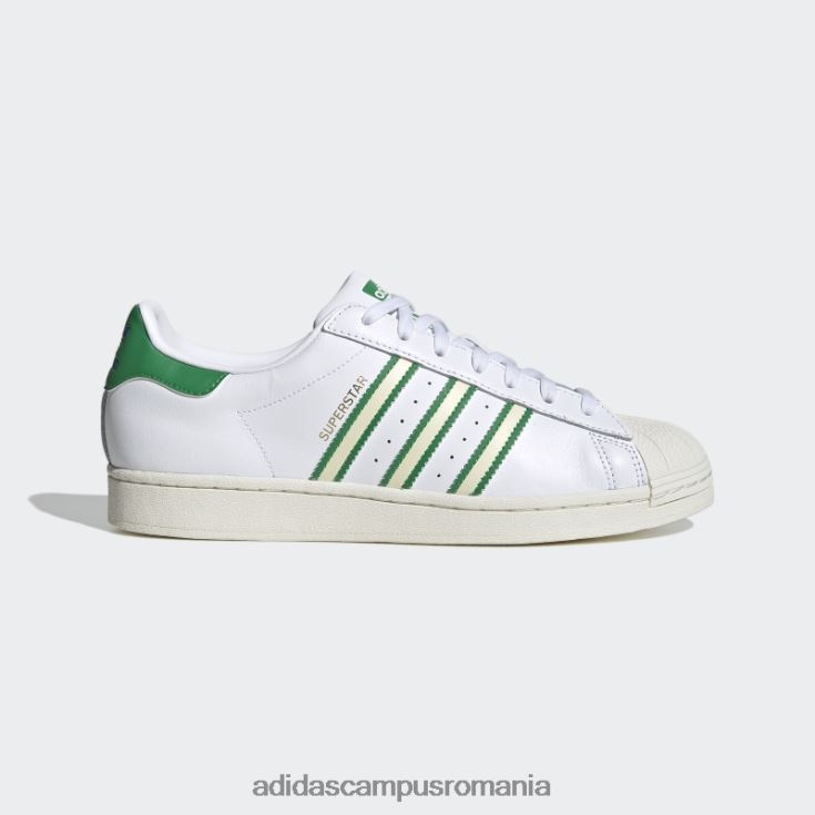 adidas campus romania pantofi superstar verzi eleganti bărbați alb/verde J266N24811
