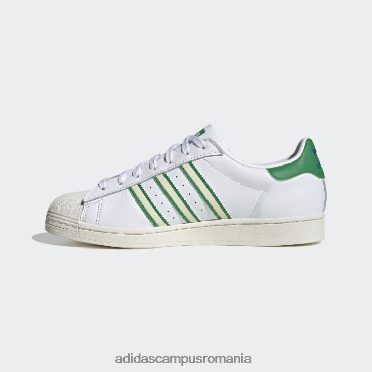 adidas campus romania pantofi superstar verzi eleganti bărbați alb/verde J266N24811