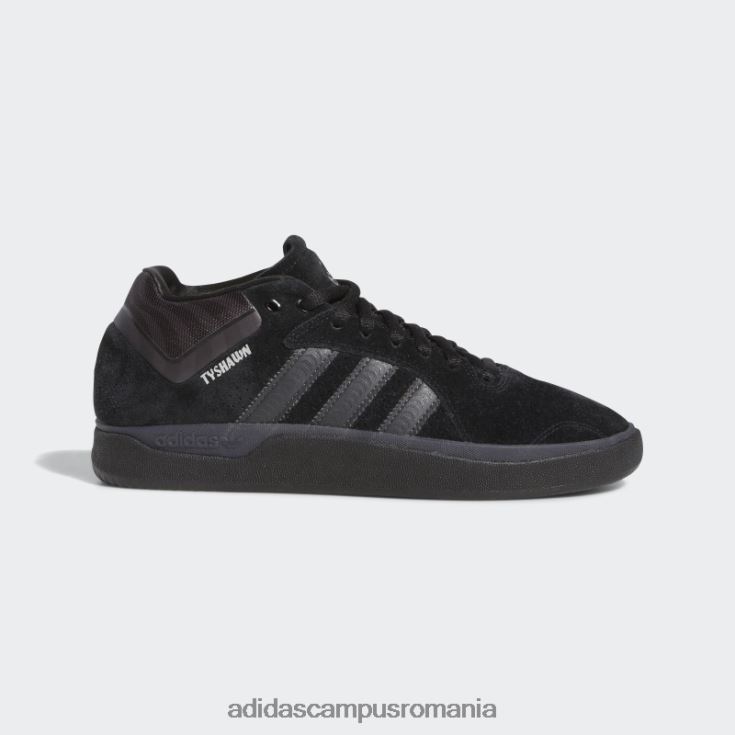 adidas campus romania pantofi tyshawn x spitfire negri bărbați negru argintiu J266N2703