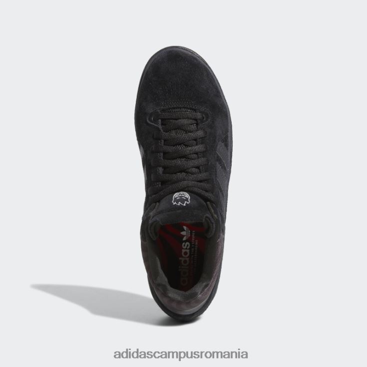 adidas campus romania pantofi tyshawn x spitfire negri bărbați negru argintiu J266N2703