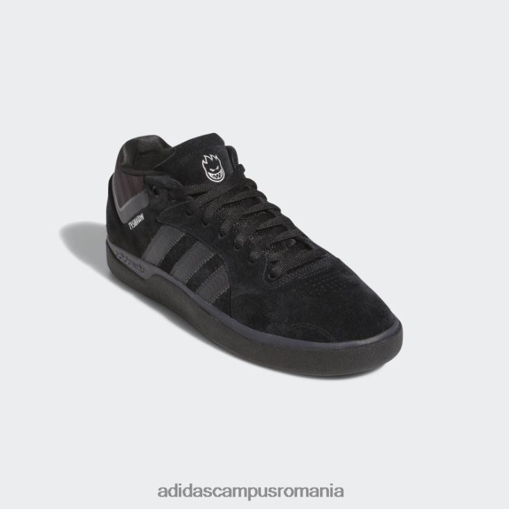 adidas campus romania pantofi tyshawn x spitfire negri bărbați negru argintiu J266N2703
