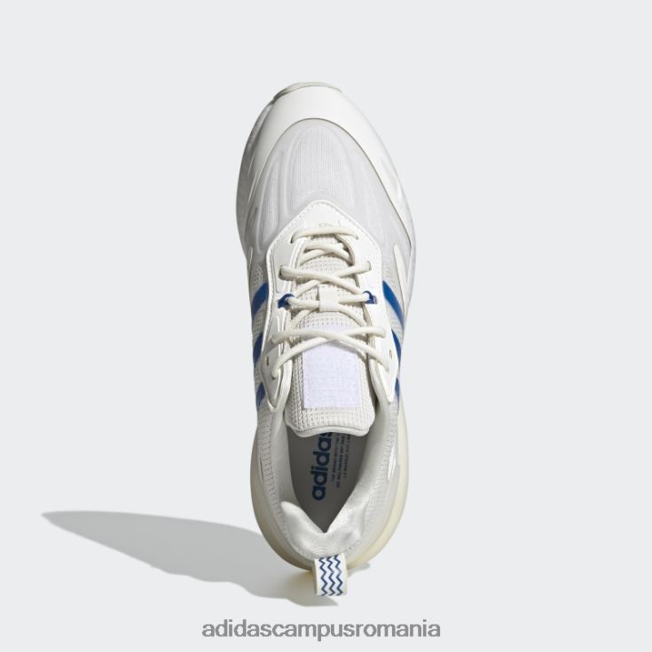 adidas campus romania pantofi zx 2k boost 2.0 alb bărbați pasăre albă/albastru J266N2727