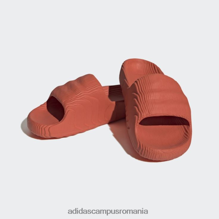 adidas campus romania red adilette 22 diapozitive bărbați roșu/negru J266N24019