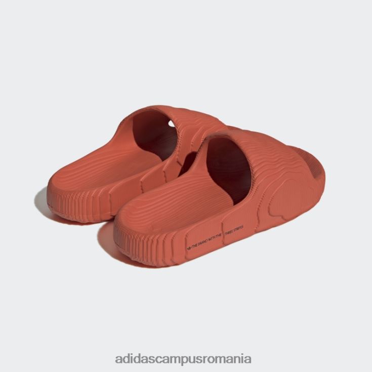 adidas campus romania red adilette 22 diapozitive bărbați roșu/negru J266N24019