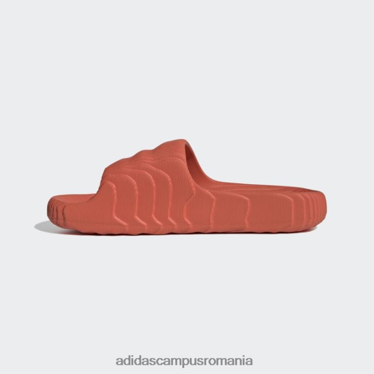 adidas campus romania red adilette 22 diapozitive bărbați roșu/negru J266N24019