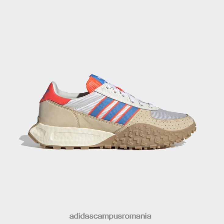 adidas campus romania retropia albă e5 w.r.p. pantofi adidas bărbați alb/albastru/rosu J266N24701