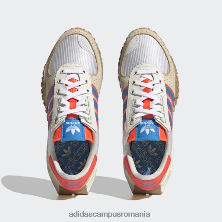 adidas campus romania retropia albă e5 w.r.p. pantofi adidas bărbați alb/albastru/rosu J266N24701