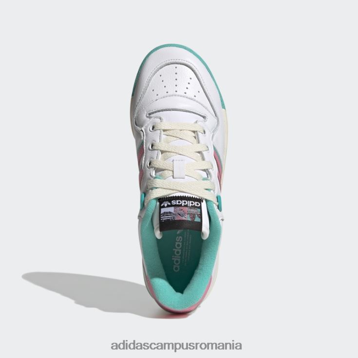 adidas campus romania rivalitate pantofi jos roz bărbați alb/roz/papură de mentă J266N2128