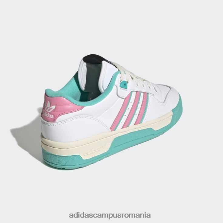adidas campus romania rivalitate pantofi jos roz bărbați alb/roz/papură de mentă J266N2128