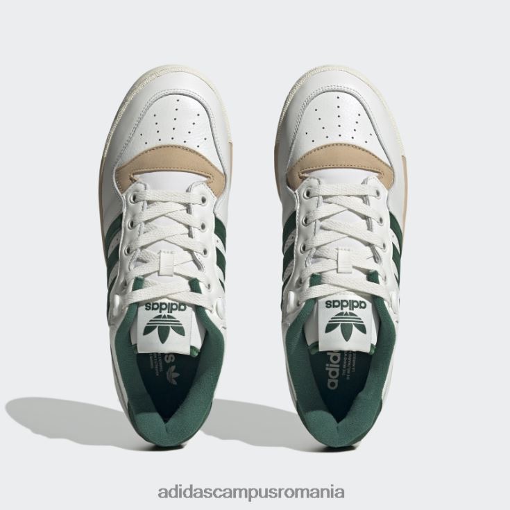 adidas campus romania rivalitate pantofi jos verde închis bărbați alb/verde închis/bej J266N24037