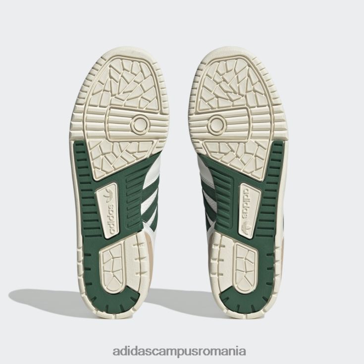 adidas campus romania rivalitate pantofi jos verde închis bărbați alb/verde închis/bej J266N24037