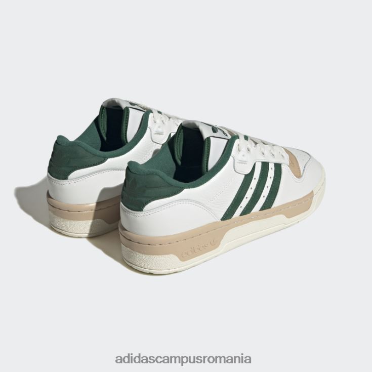 adidas campus romania rivalitate pantofi jos verde închis bărbați alb/verde închis/bej J266N24037
