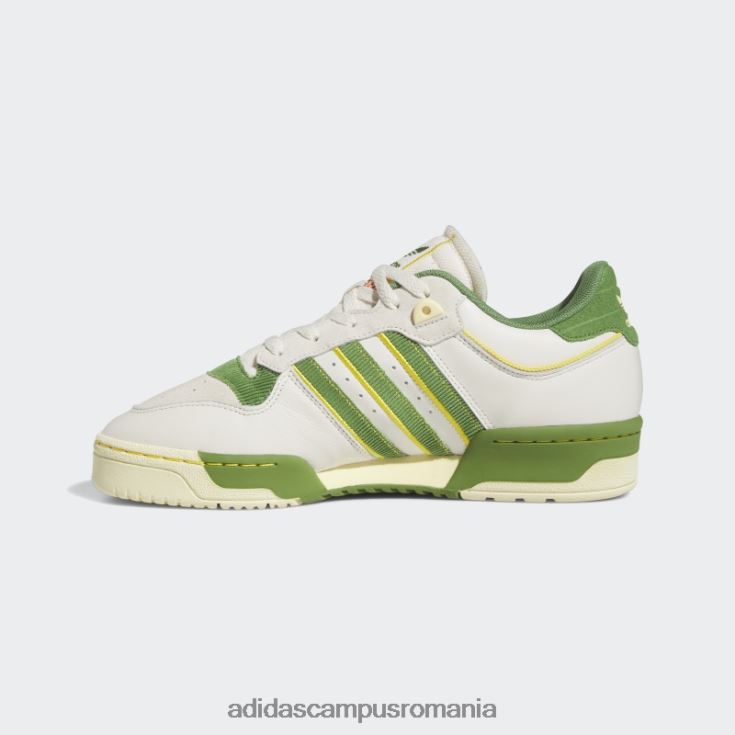 adidas campus romania rivality low 86 pantofi verzi bărbați alb/verde/galben J266N24699