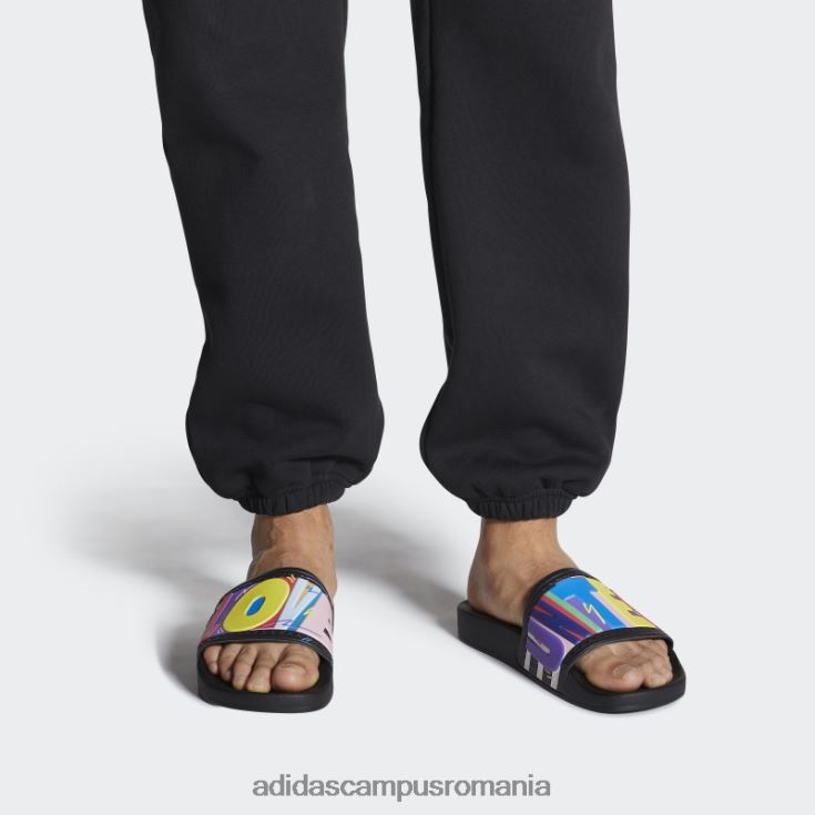 adidas campus romania sandale negru adilette pride adidas bărbați alb negru J266N2537