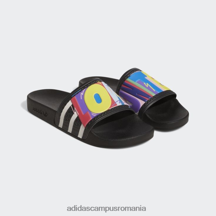 adidas campus romania sandale negru adilette pride adidas bărbați alb negru J266N2537