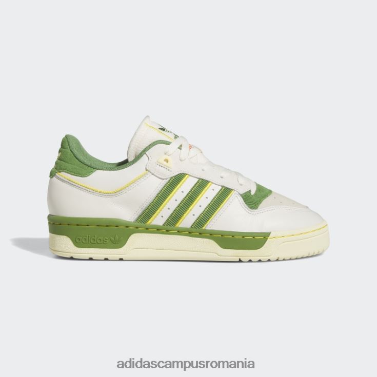 adidas campus romania white rivalry low 86 pantofi adidas bărbați alb/verde/galben J266N2195