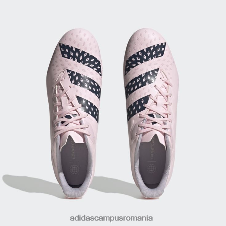 adidas campus romania cizme de rugby malice fg albe bărbați alb/marinier J266N213030