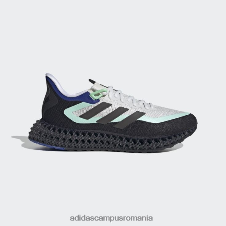 adidas campus romania 4dfwd pantofi de alergare alb fierbinte bărbați alb/metalic/mentă J266N219414