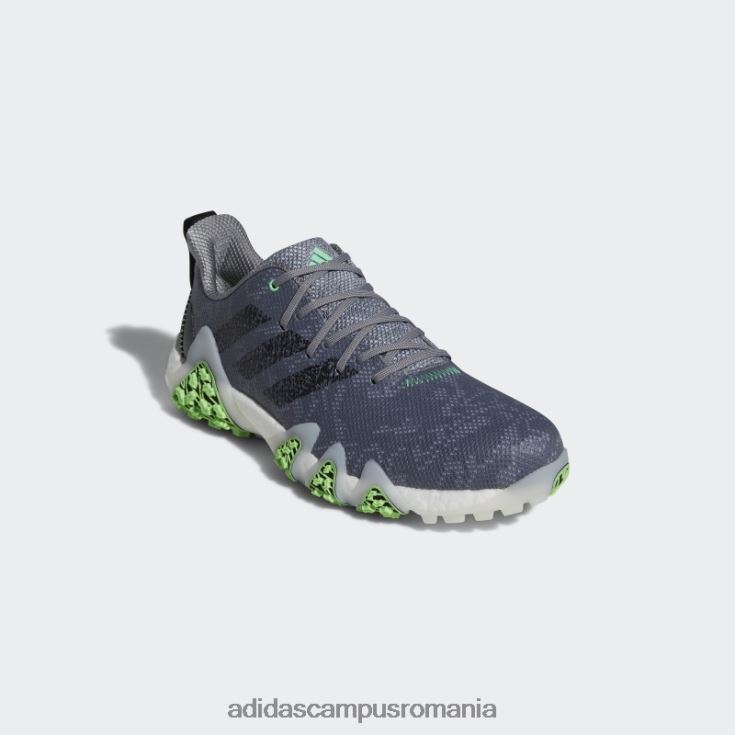 adidas campus romania Codechaos 22 pantofi de golf fără vârfuri gri bărbați gri/negru/verde fascicul J266N219849