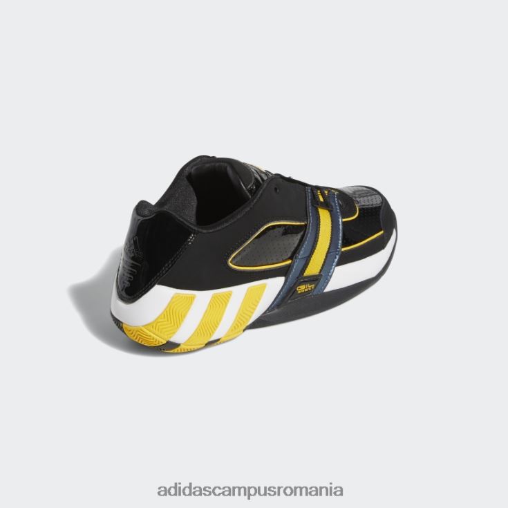 adidas campus romania agent gil restomod pantofi de baschet negri bărbați negru/auriu/otel J266N219447
