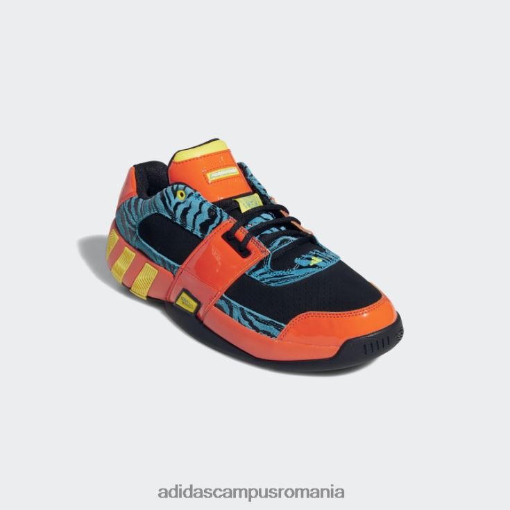 adidas campus romania agent gil restomod pantofi de baschet portocaliu bărbați portocaliu/negru/aqua îndrăzneț J266N219700
