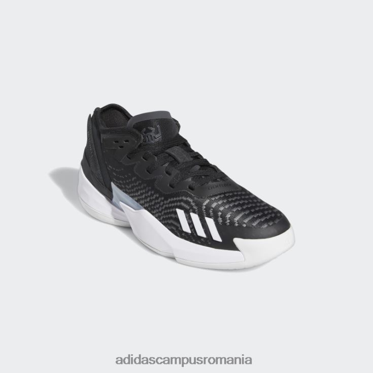 adidas campus romania carbon d.o.n. numărul 4 pantofi de baschet stilați bărbați negru/alb/carbon J266N219681
