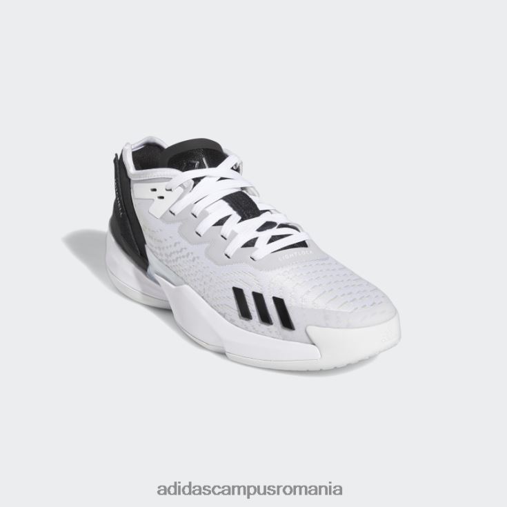 adidas campus romania don. numărul 4 pantofi de baschet alb adidas bărbați alb/gri J266N219506