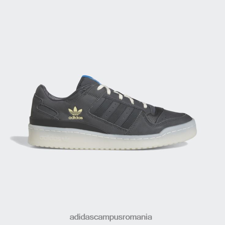 adidas campus romania forum pantofi low carbon bărbați gri/carbon/negru J266N219345