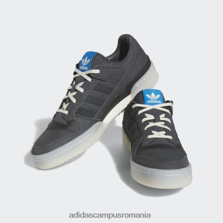 adidas campus romania forum pantofi low carbon bărbați gri/carbon/negru J266N219345