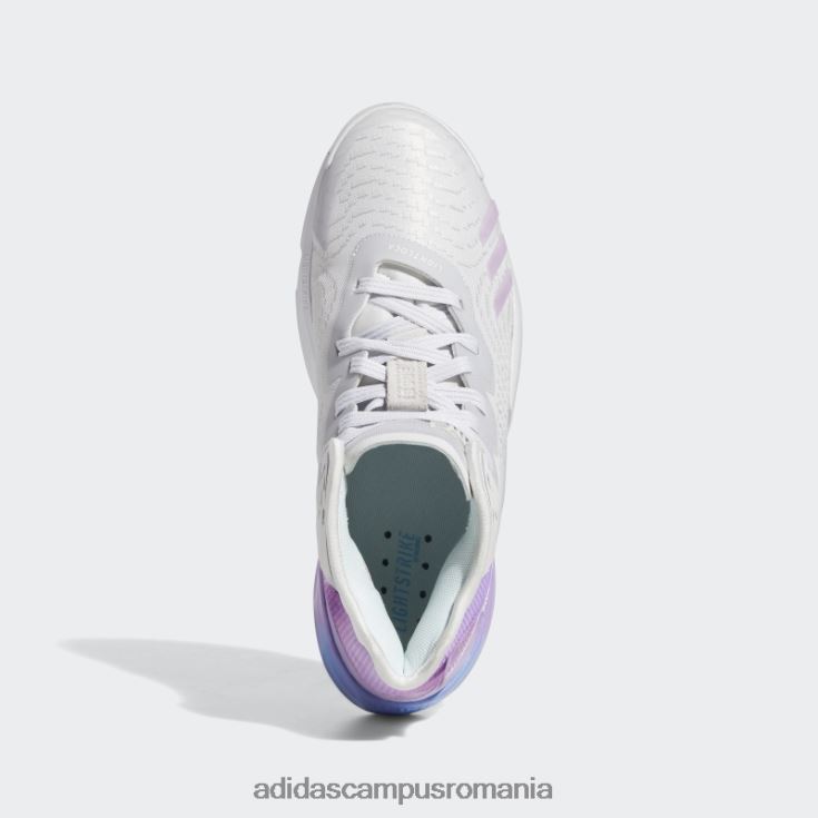 adidas campus romania gri fierbinte d.o.n. numărul 4 pantofi de baschet bărbați liniuță gri/liliac/gri J266N219488