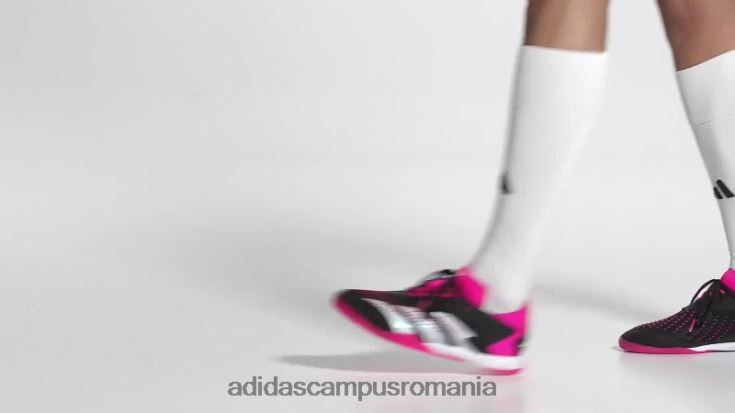 adidas campus romania negru predator precizie.1 pantofi de fotbal indoor adidas bărbați negru/alb/roz J266N219611