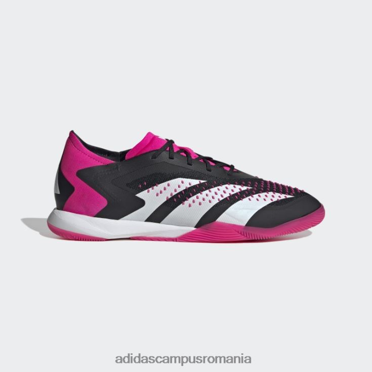 adidas campus romania negru predator precizie.1 pantofi de fotbal indoor adidas bărbați negru/alb/roz J266N219611