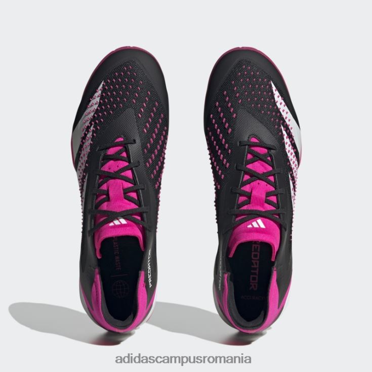 adidas campus romania negru predator precizie.1 pantofi de fotbal indoor adidas bărbați negru/alb/roz J266N219611
