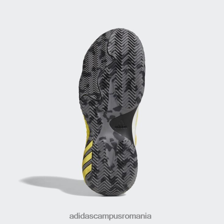 adidas campus romania întări vol. 6 pantofi de baschet galbeni bărbați galben/negru J266N220012