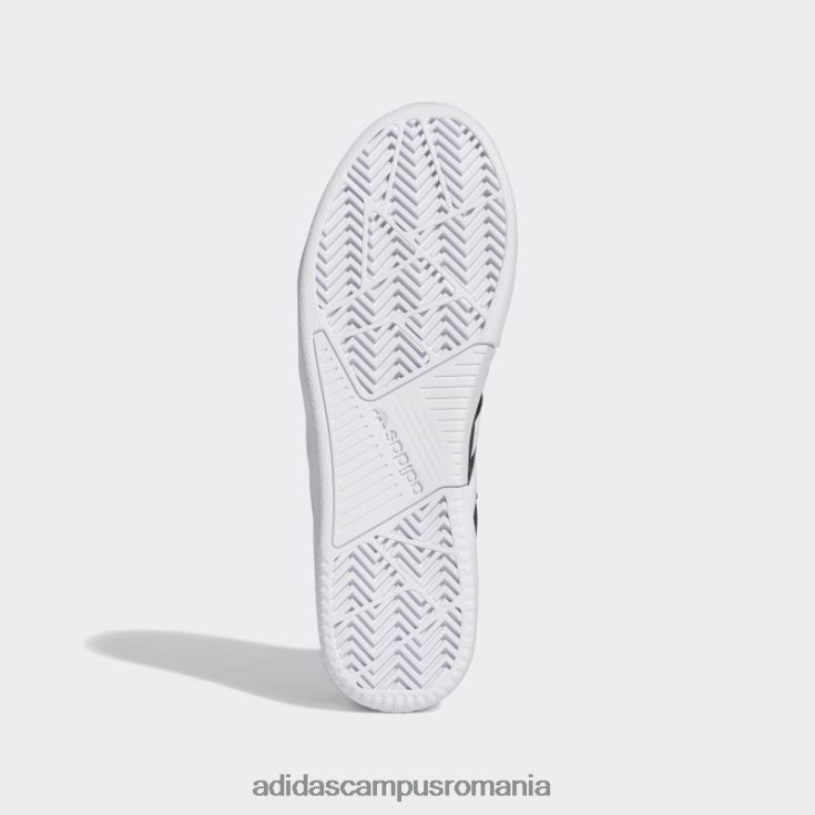 adidas campus romania pantofi Tyshawn albi bărbați alb negru J266N219752